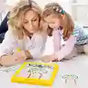 Tablero De Dibujo Fichas Magnéticas Juego Interactivo Niños Color Multicolor