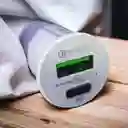 Cargador Para Carro Tipo C/usb 38w