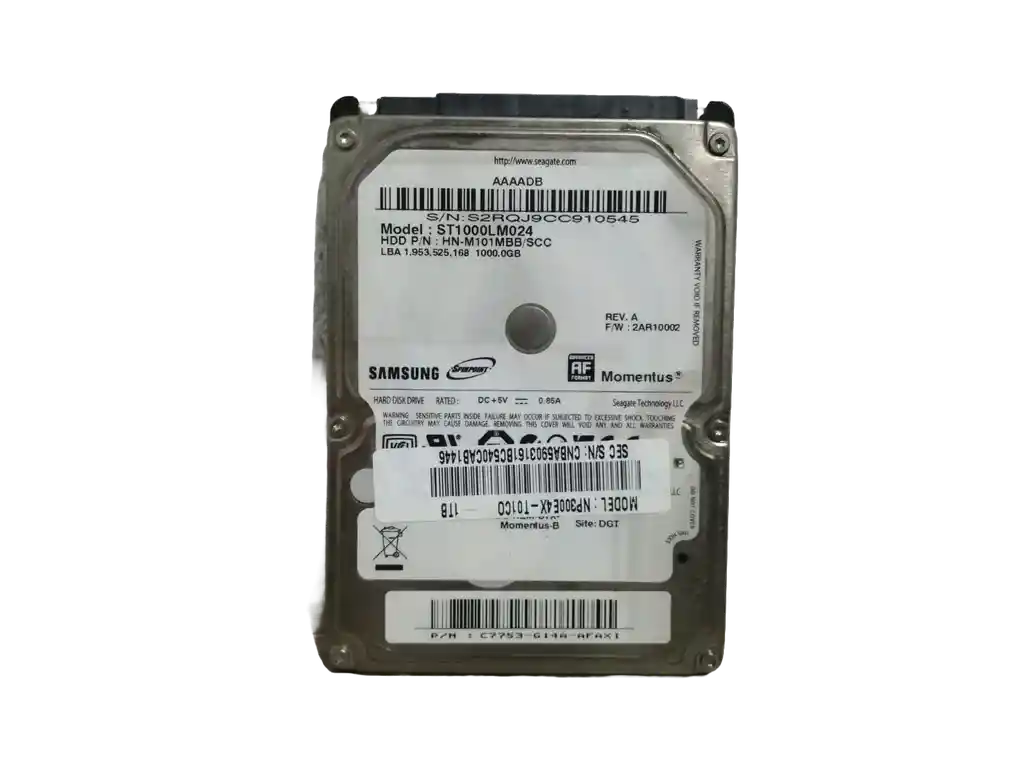 Disco Duro Sata 1 Tb Samsung St1000lm024 Para Portatil