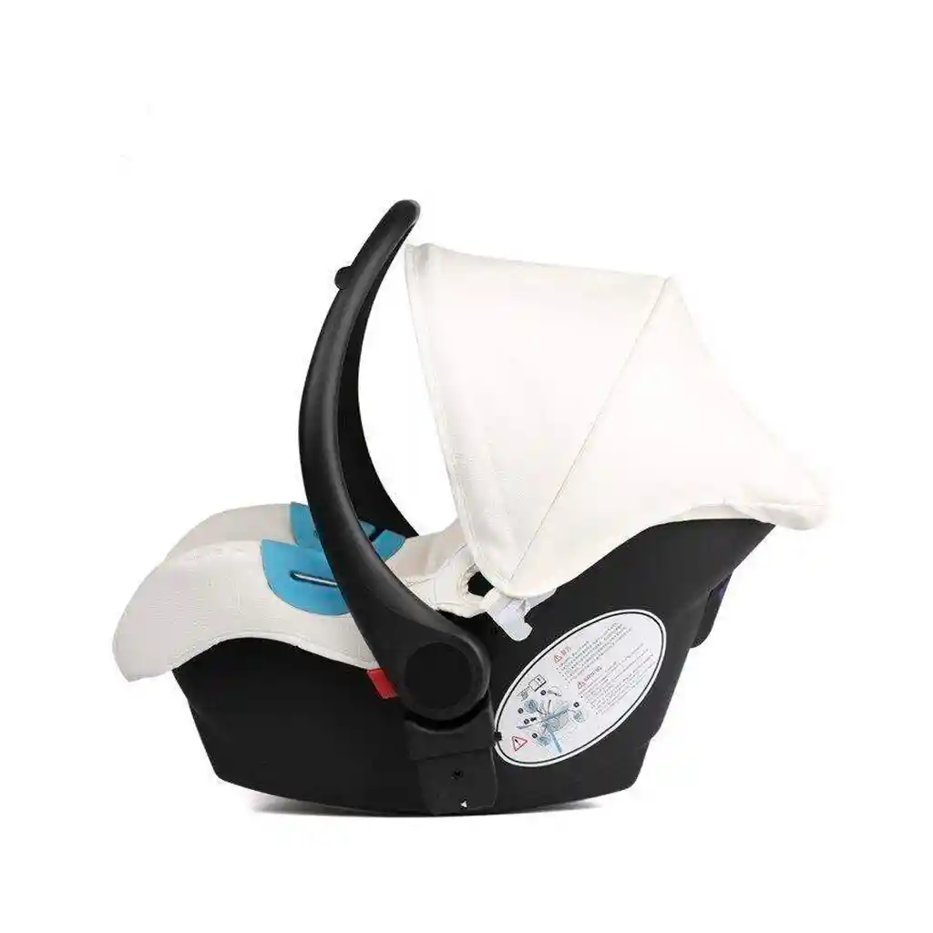 Coche Aulon Max 360° Con Portabebés Negro/dorado