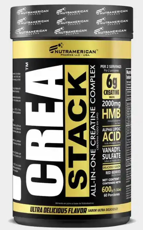 Crea Stack Limonada Rosada 600g