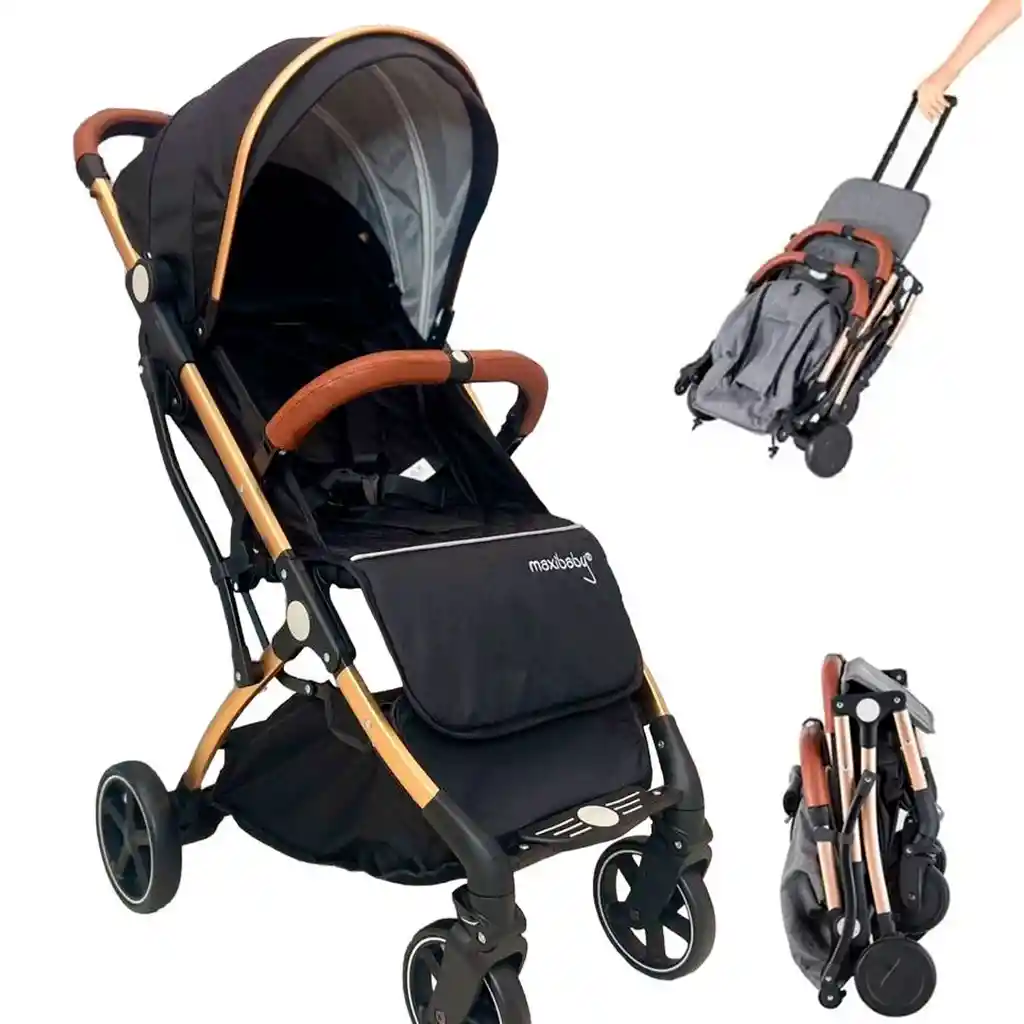 Coche Paseador Maleta Maxibaby Gris