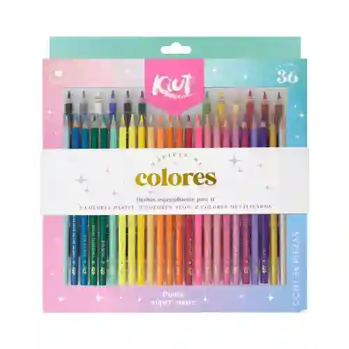 Caja De Colores Kiut X36