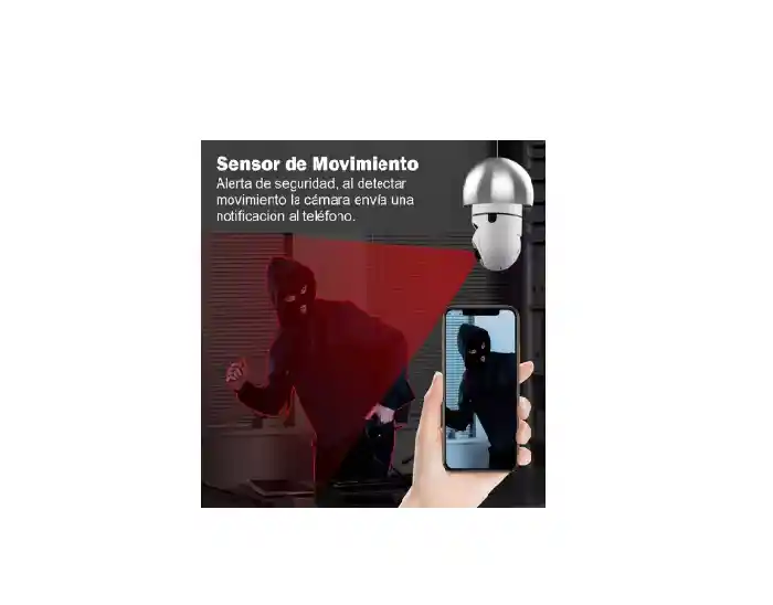 Camara Ip Bombillo Robot
