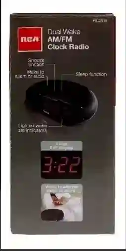 Radio Reloj Despertador Rc205 Rca