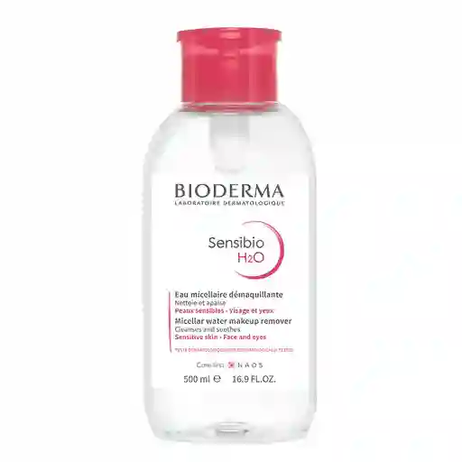 Agua Micelar Limpiadora Bioderma Sensibio H2o Piel Normal A Sensible 500ml