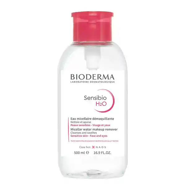 Agua Micelar Limpiadora Bioderma Sensibio H2o Piel Normal A Sensible 500ml