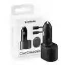 Cargador Para Carro Samsung Original 45w (doble Puerto) Usb- 15w Y Tipo C 45w