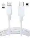 Cable Iphone Original Apple Tipo C A Lightning 1 Metro Carga Rapida A1703