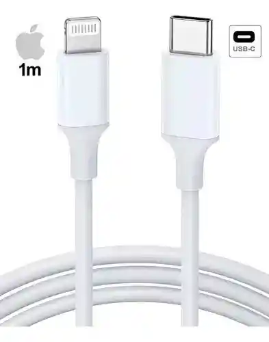 Cable Iphone Original Apple Tipo C A Lightning 1 Metro Carga Rapida A1703