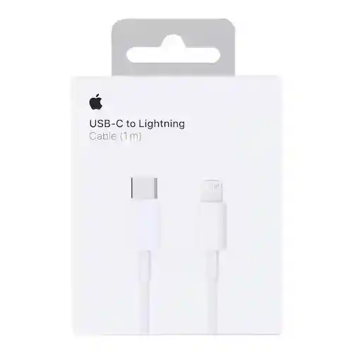 Cable Iphone Original Apple Tipo C A Lightning 1 Metro Carga Rapida A1703