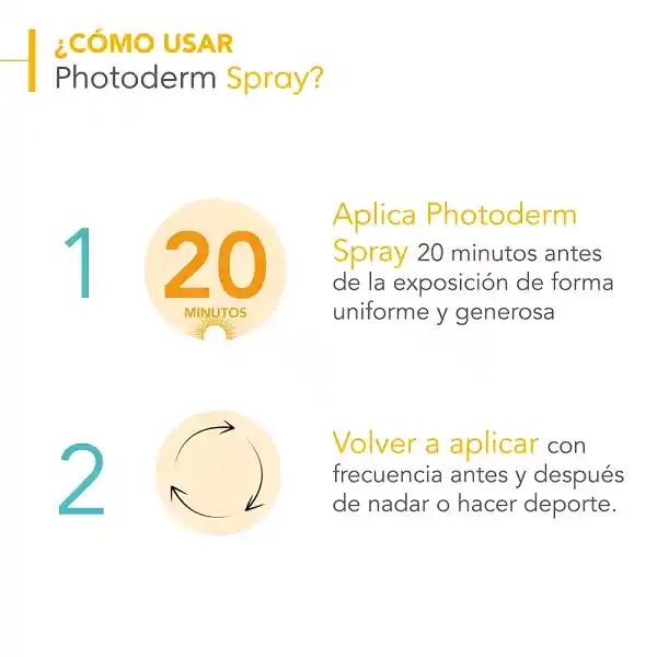 Protector Solar Corporal Para Todo Tipo De Piel Bioderma Photoderm Spray Spf 50+ 300ml