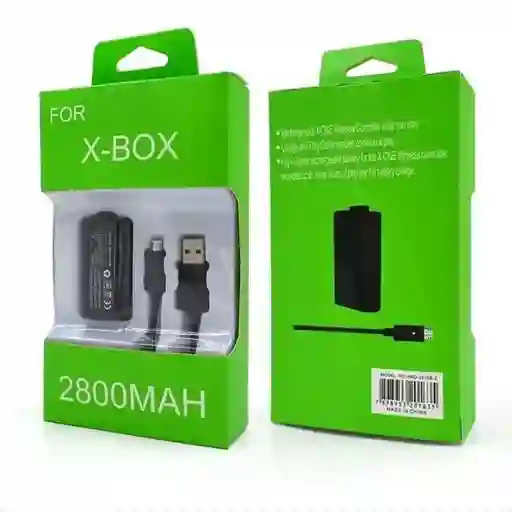 Kit Carga Y Juega Batería + Cable Xbox One, One S, One X