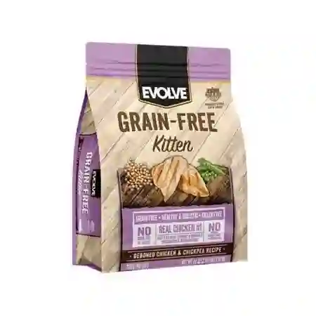 Evolve Kitten Chicken Grainfree X 1.24kg: Alimento Seco Para Gatitos Con Pollo Real