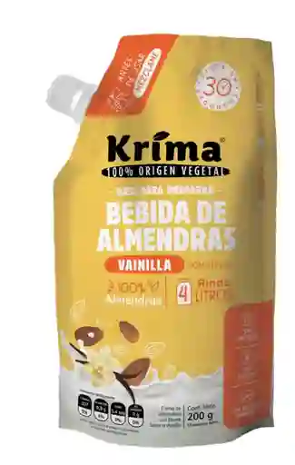 Base Para Leche De Almendras De Vainilla Krima