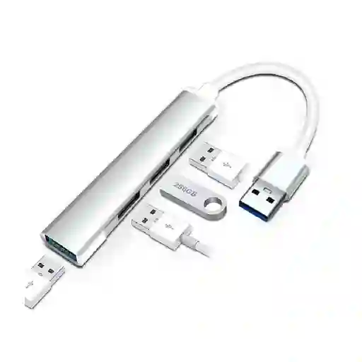 Hub Multipuertos Usb 3.0 (4 Puertos)