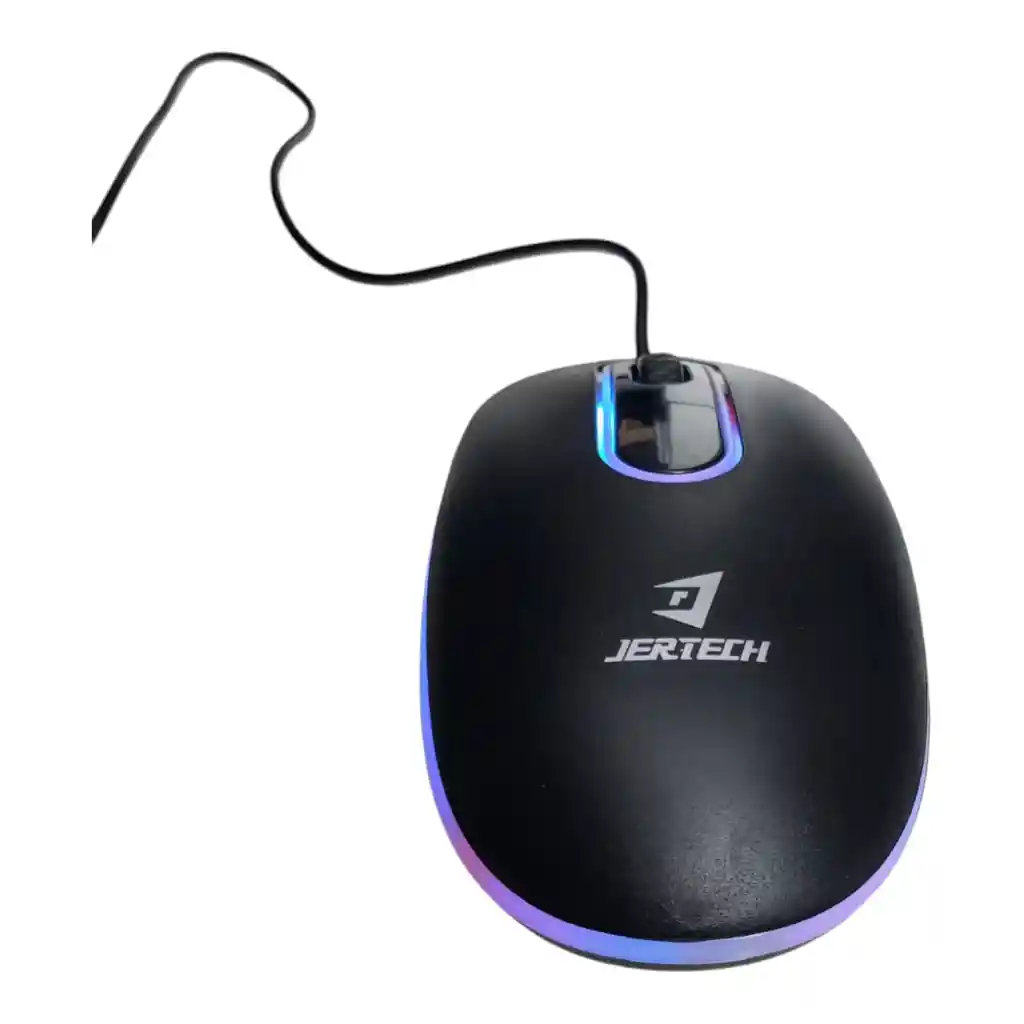 Mouse Alambrico Usb 2.0 Jertech Retroiluminado M500