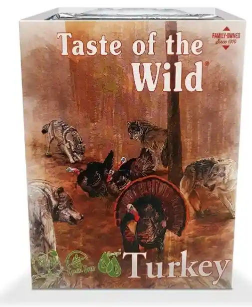 Taste Of The Wild Turkey Humedo 390 Gr