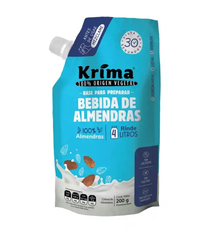 Base Para Leche Almendras Krima