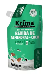 Base Para Leche Almendras Y Coco Krima