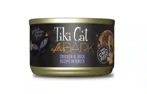 Lata Tiki Cat After Dark Chicken And Duck X80gr