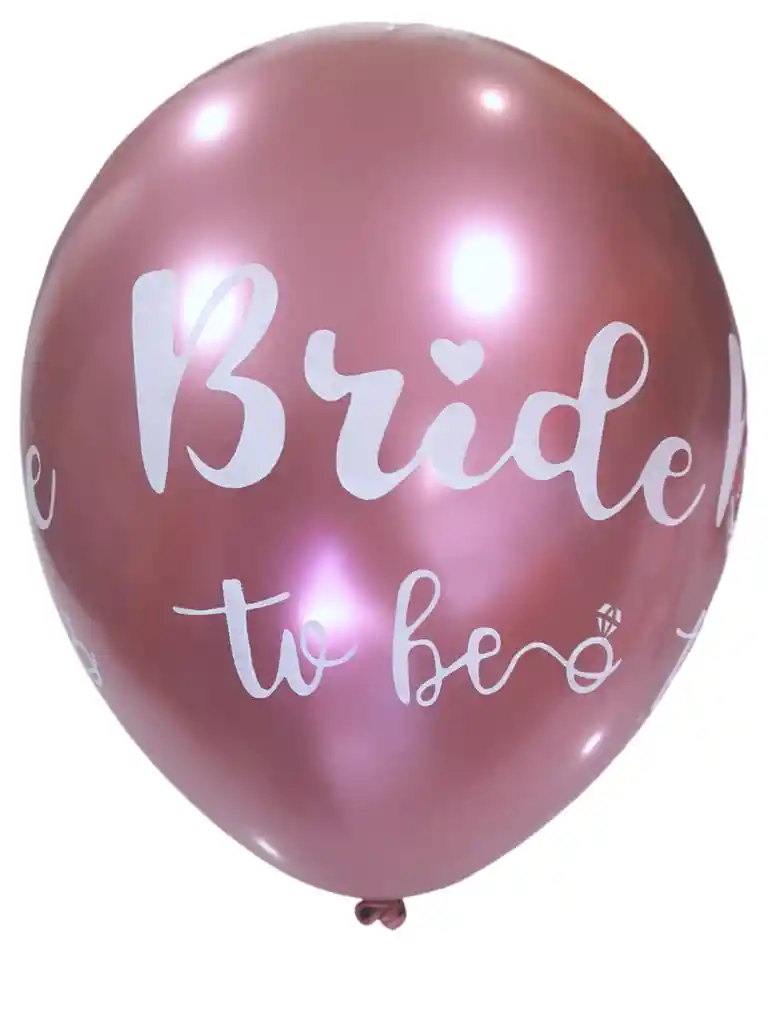 Globos Fiesta Despedida De Soltera Bride To Be X12