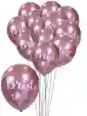 Globos Fiesta Despedida De Soltera Bride To Be X12