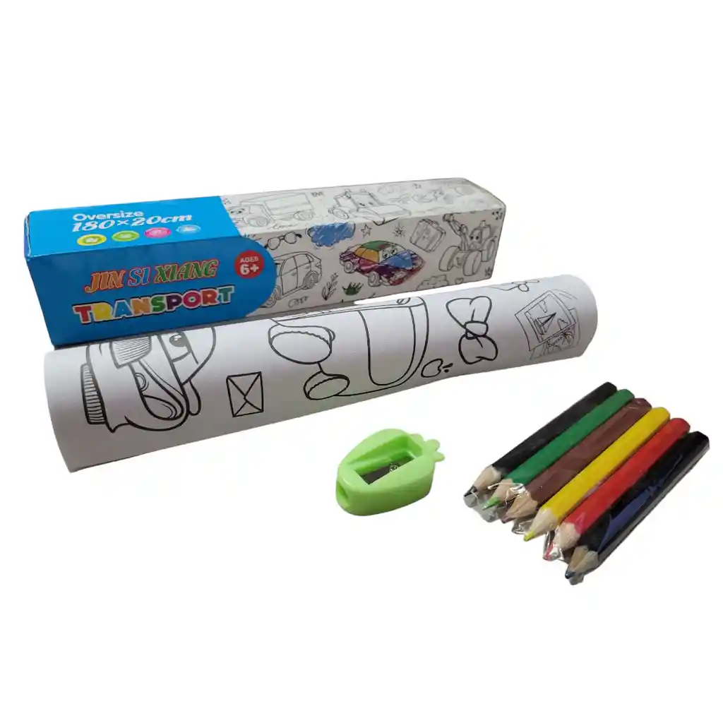 Kit Creativo Para Niños Colorea Y Arma X 8 Piezas