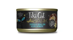 Lata Tiki Cat After Dark Cicken And Quail Egg X80gr