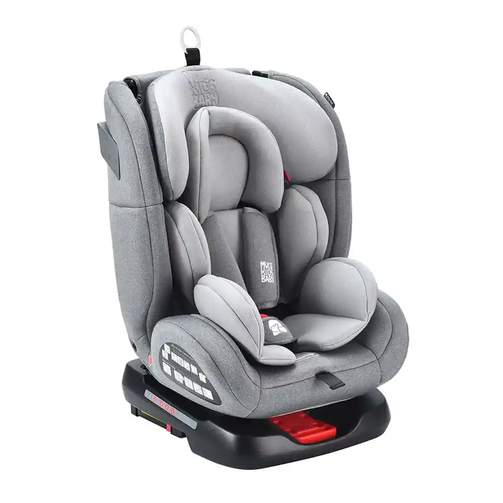 Silla De Seguridad Para Carro Artemis 360° Multikids Gris