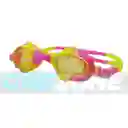 Gafas De Natación Juvenil Gvs-zs5806 Uv, Antifog, Tapa Oídos/ Fucsia-neón