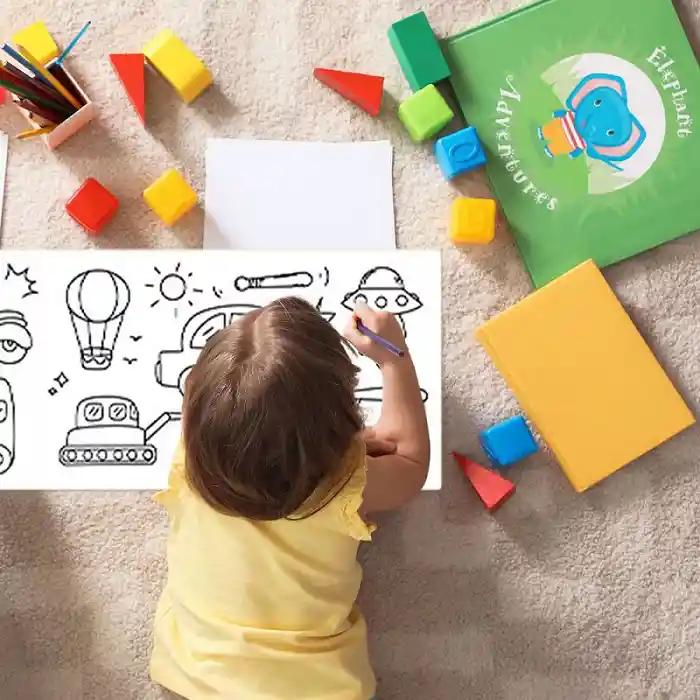 Kit Creativo Para Niños Colorea Y Arma X 8 Piezas