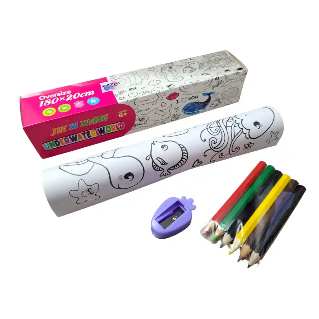 Kit Creativo Para Niños Colorea Y Arma X 8 Piezas