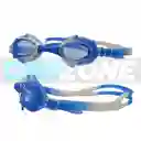 Gafas De Natación Juvenil Gvs-zs5806 Uv, Antifog, Tapa Oídos/ Azul Rey