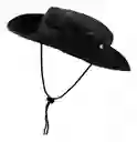 Sombrero/pava Pesquero De Camping Color Negro