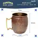 Vasos Cobre Moscow Mule Vintage Set De 2 Mugs Casatua 500ml