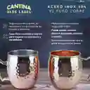 Vasos Cobre Moscow Mule Vintage Set De 2 Mugs Casatua 500ml