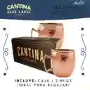 Mug Vasos Cobre Set De 2 Tazas Casatua Moscow Mule Coctel