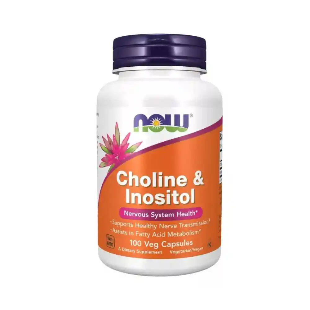 Now Choline Inositol 100 Capsulas