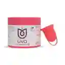 Copa Menstrual Uva 2 Talla A Salmón