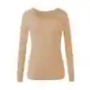 Camiseta Cuello Redondo Nude