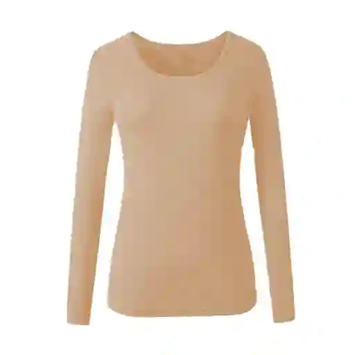 Camiseta Cuello Redondo Nude