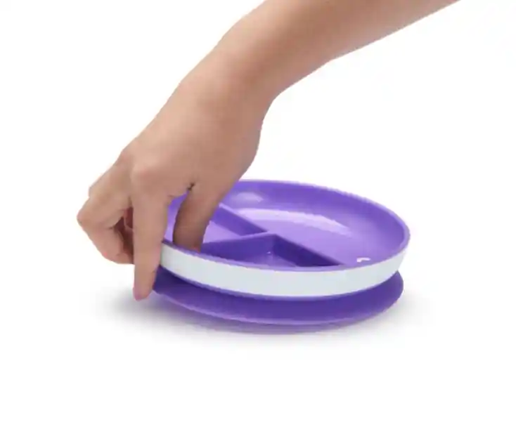 Plato Morado Munchkin Alimentacion Complementaria