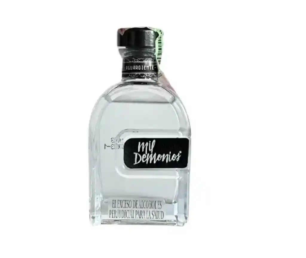 Miniatura De Aguardiente Mil Demonios 50ml