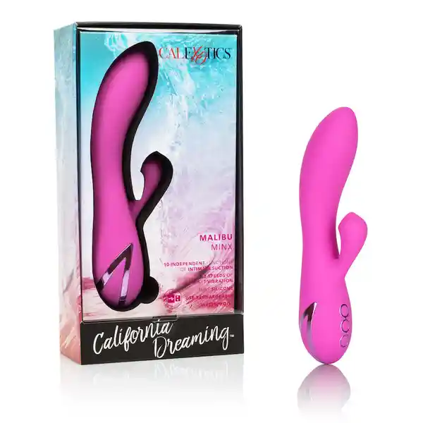 Calexotic Vibrador de Doble Estimulación Malibu Minx