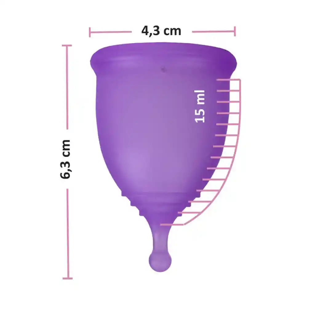 Copa Menstrual Uva Talla A