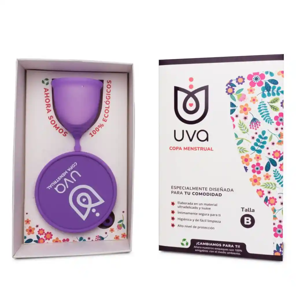 Copa Mestrual Uva Talla B