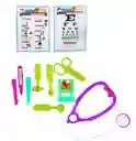 Set De Juguete Kit Médico Con Estetoscopio Para Niños Y Niñas