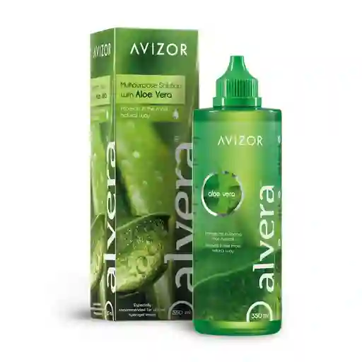 Alvera 350 Ml Solución Para Lentes De Contacto