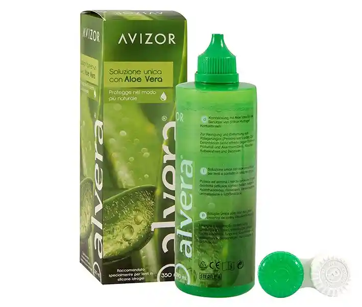 Alvera 350 Ml Solución Para Lentes De Contacto